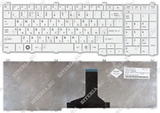 Клавиатура для ноутбука Toshiba Satellite C650 RU White