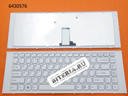 Клавиатура для ноутбука SONY VPC-EG RU White